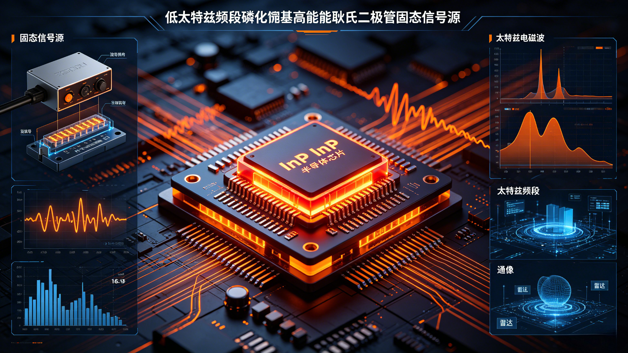 低太赫兹频段磷化铟基高性能耿氏二极管固态信号源关键技术研发及产业化